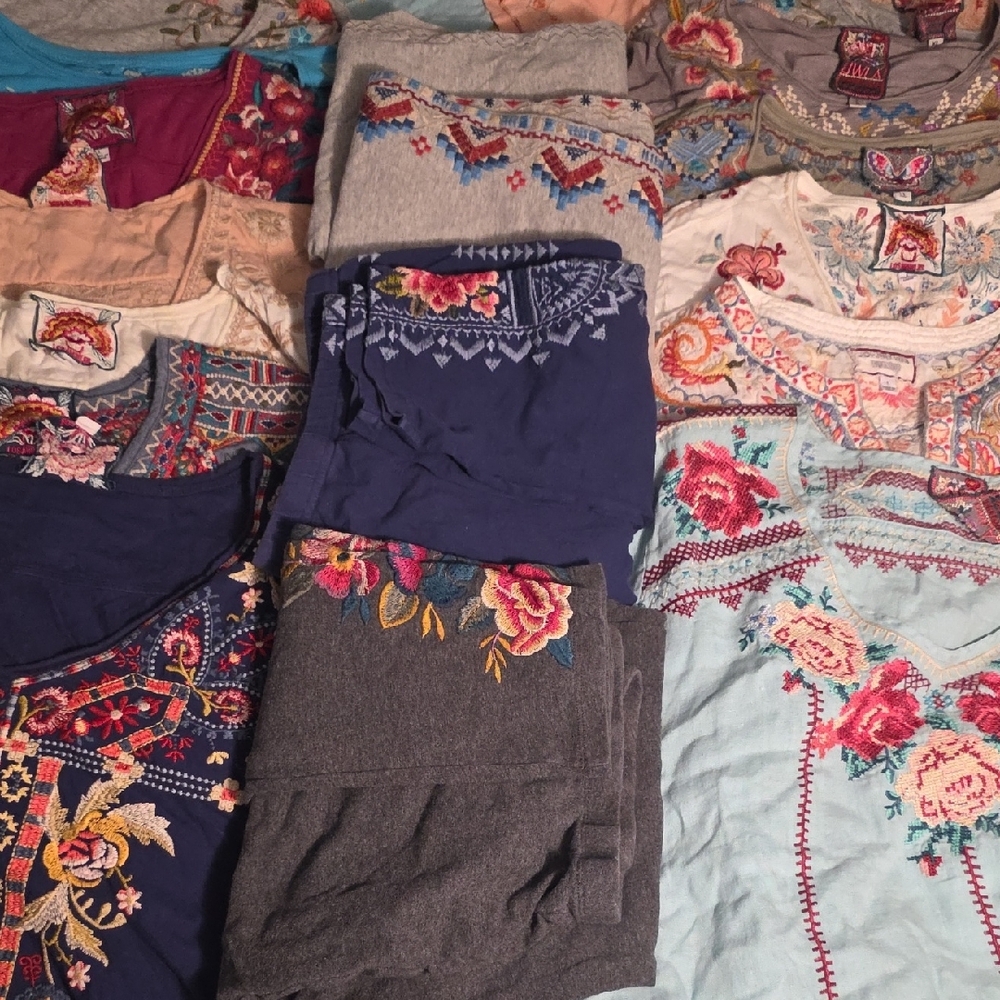 JOHNNY WAS TOPS DRESSES LEGGINGS